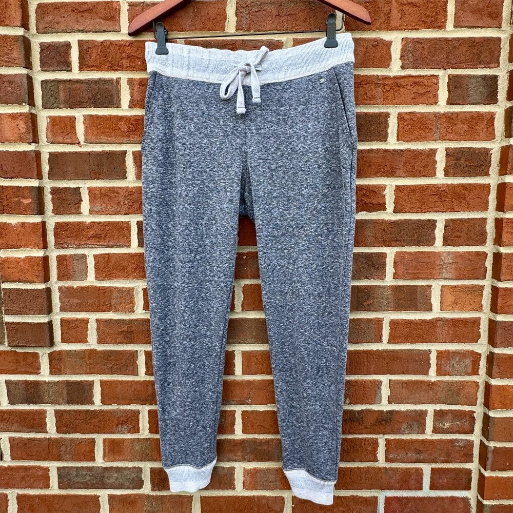 American Eagle Jogger Sweatpants Womens Size Small Gray Skinny Slouch Pockets